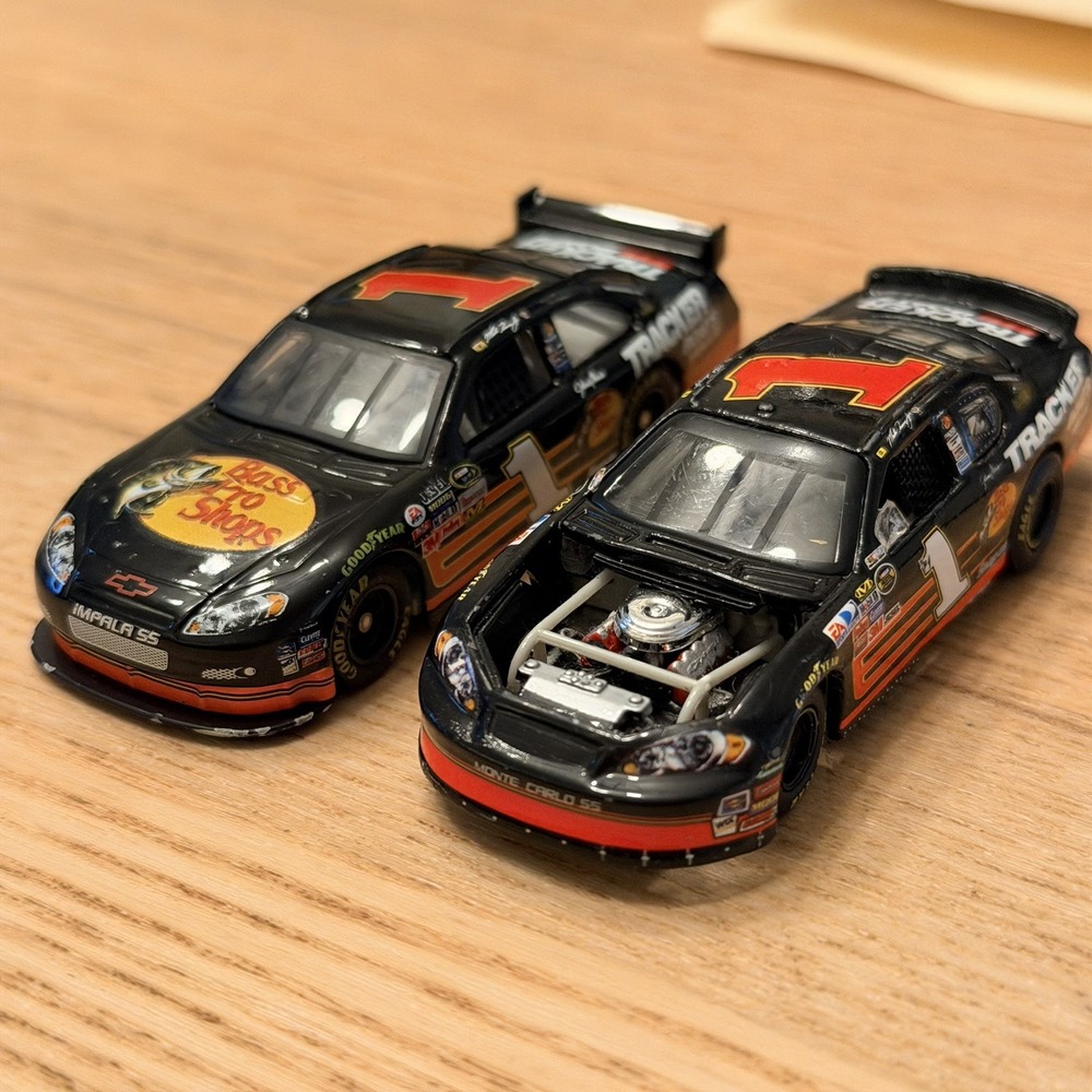 2007 Martin Truex Jr Bass Pro Shops Tracker Boats Chevy Impala & Monte Carlo Car - Picture 3 of 11